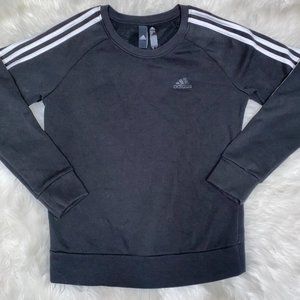 Adidas 3 Stipe black white sweatshirt S